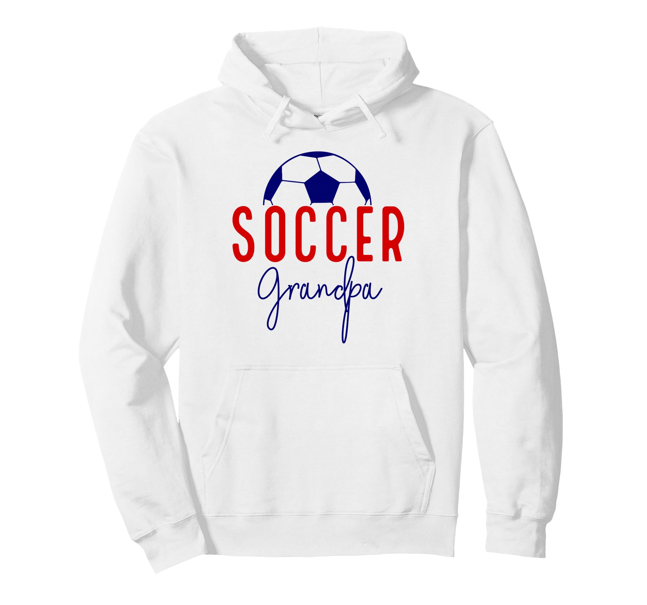 Soccer Grandpa Soccer Grandson Hoodie - Custom Art Print for Adults