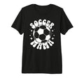 Soccer Mama Groovy Soccer Mom Soccer T-Shirt - Fun Novelty Design Unisex