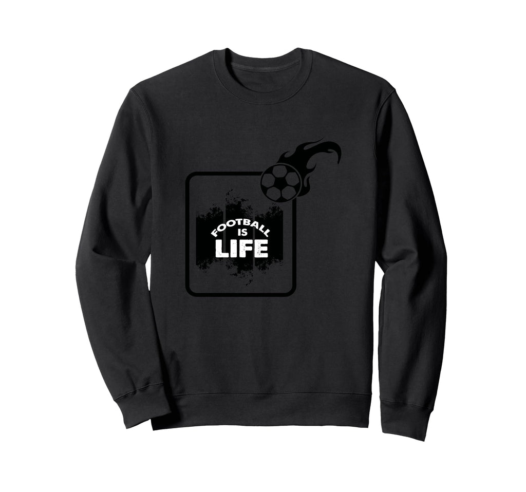 Football Fan Soccer Lover Football Sweatshirt - Aesthetic Graphic Unisex