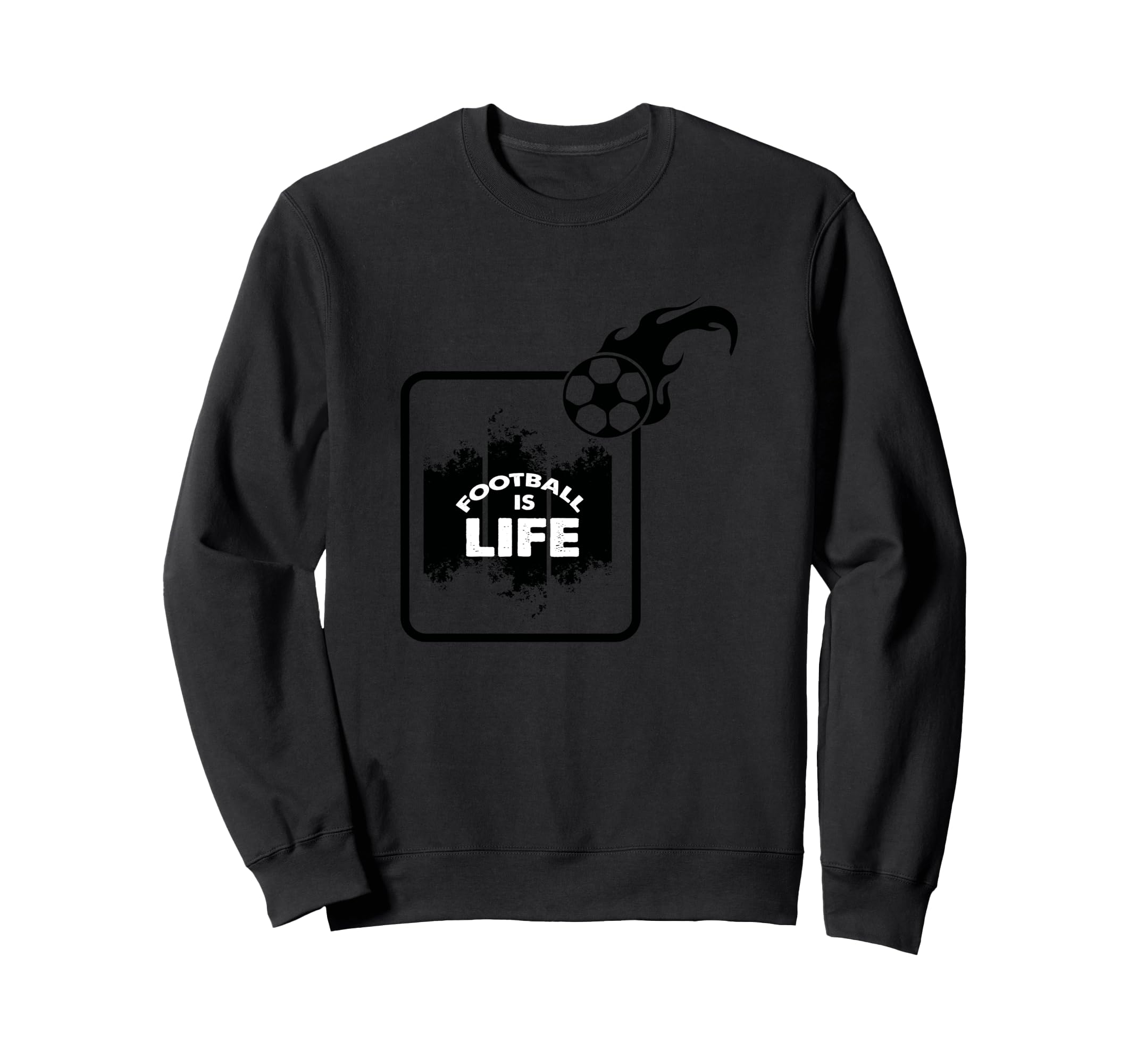 Football Fan Soccer Lover Football Sweatshirt - Aesthetic Graphic Unisex