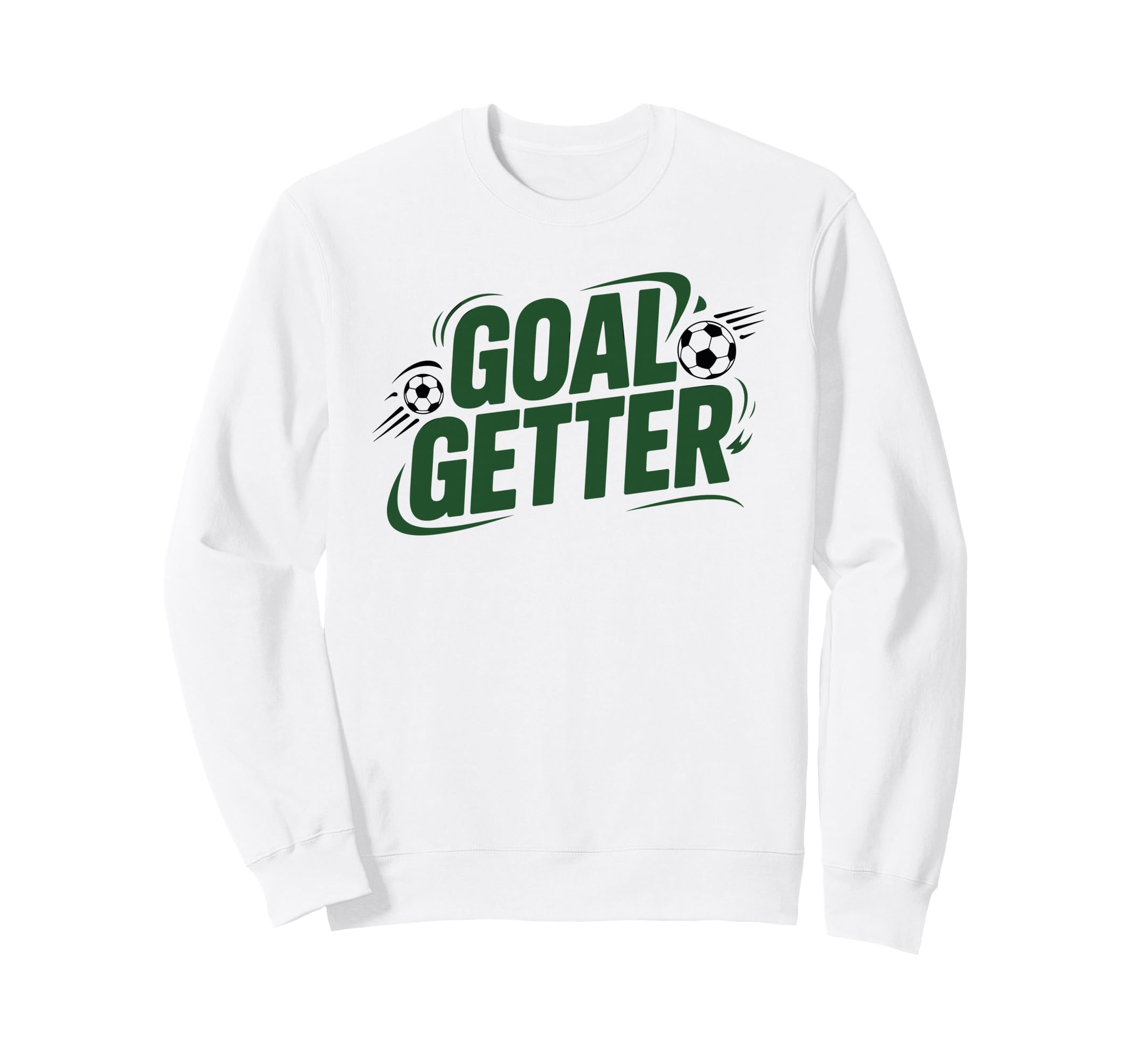 Soccer Player Goal Keeper And Sweatshirt - Casual Everyday Wear for Adults