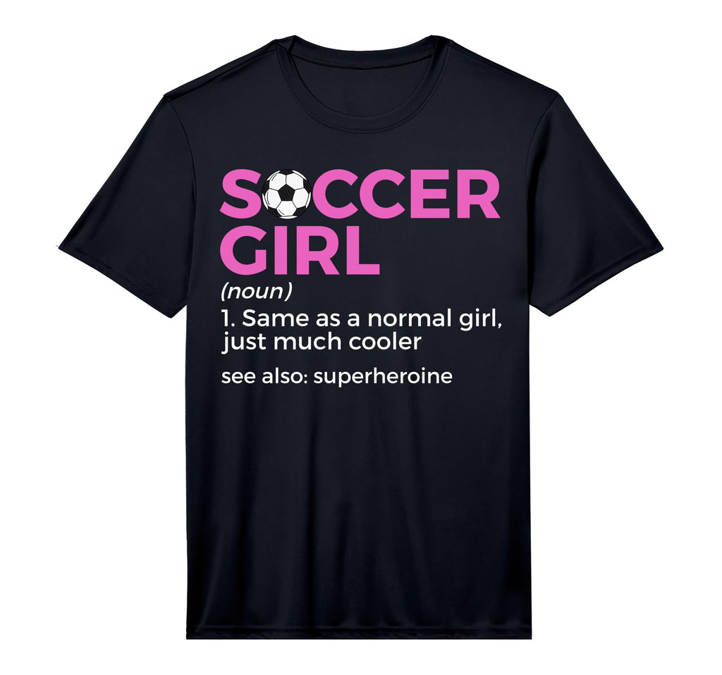 Soccer Definition Performance T-Shirt - Graphic Print Men Women