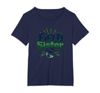 Field Sister Soccer Sibling Pride T-Shirt - Trendy Graphic Men Women