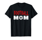 Football Mom Soccer Game Day Gift Proud T-Shirt - Minimalist Print Unisex