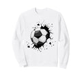 Soccer Players Soccer Team Sweatshirt - Fun Novelty Design Men Women