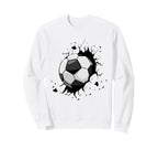 Soccer Players Soccer Team Sweatshirt - Fun Novelty Design Men Women