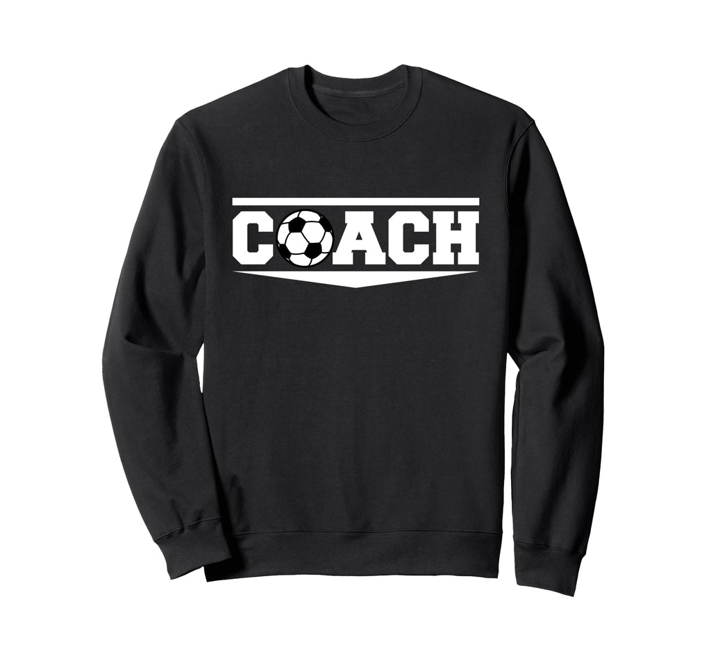 Soccer Coach Funny Football Trainer Sweatshirt - Graphic Print Unisex