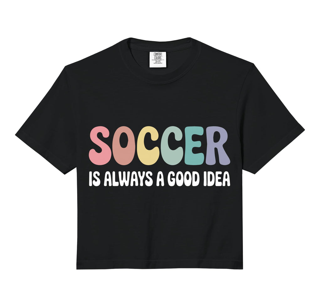Soccer Is Always Good Funny Sweatshirt - Aesthetic Graphic for Adults