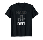 Football Lineman Shirts Gloves Hand Dirt T-Shirt - Unique Graphic Unisex