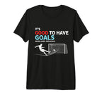 Soccer Its Good To Have Goals Tri Blend T-Shirt - Custom Art Print Unisex