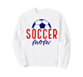 Soccer Mom Mama Soccer Mother Mommy Sweatshirt - Graphic Print for Adults