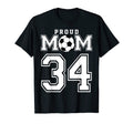 Number 34 Custom Proud Soccer T-Shirt - Casual Everyday Wear for Adults