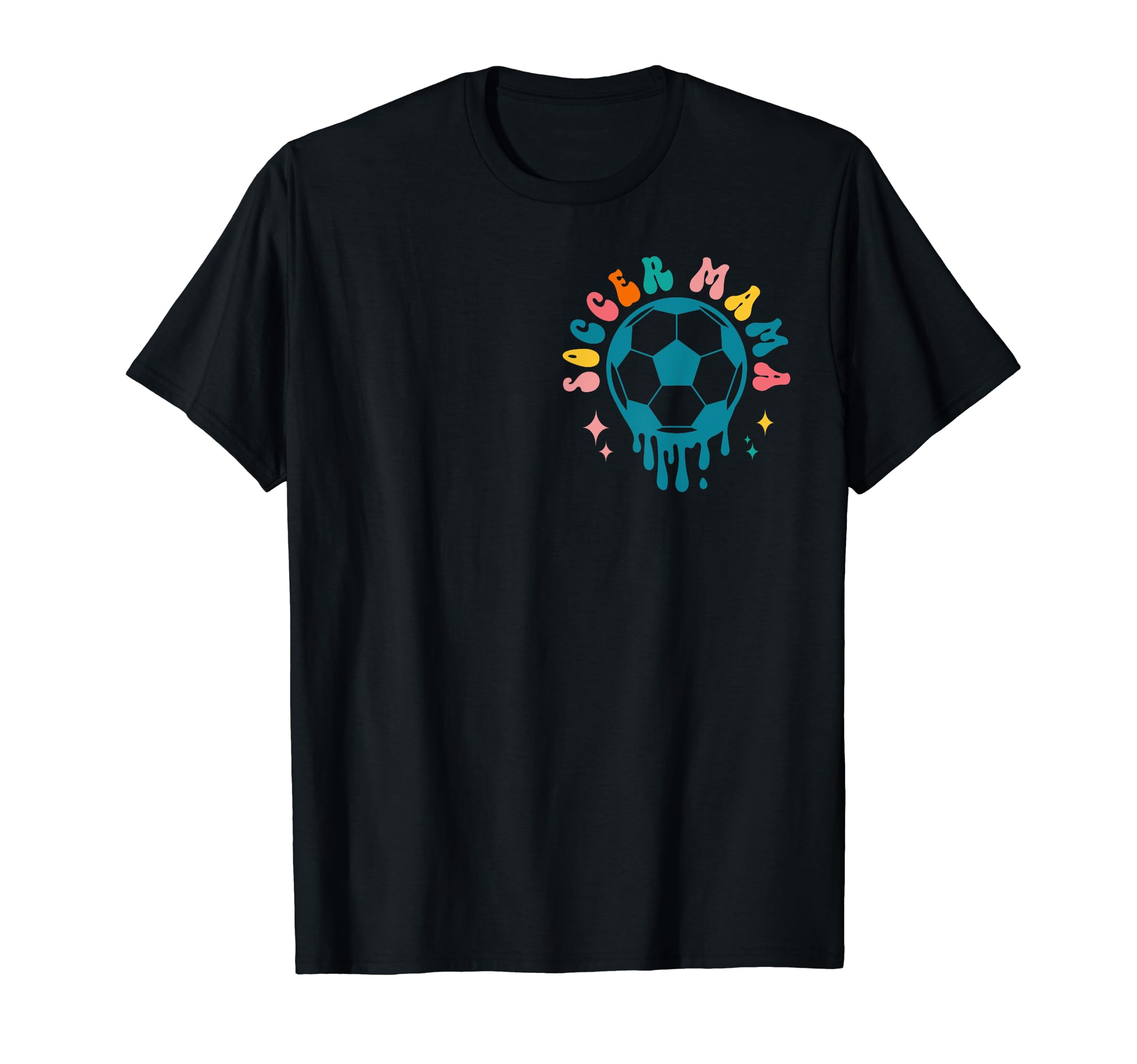 Soccer Mama Soccer Lovers Fans Happy T-Shirt - Minimalist Print Men Women