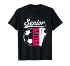 Senior Mom Costume Soccer Player Lover T-Shirt - Graphic Print Men Women