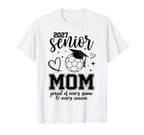 2027 Senior Soccer Mom Proud Family T-Shirt - Novelty Apparel Men Women