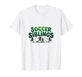 Soccer Siblings Family Teamwork T-Shirt - Minimalist Print Men Women
