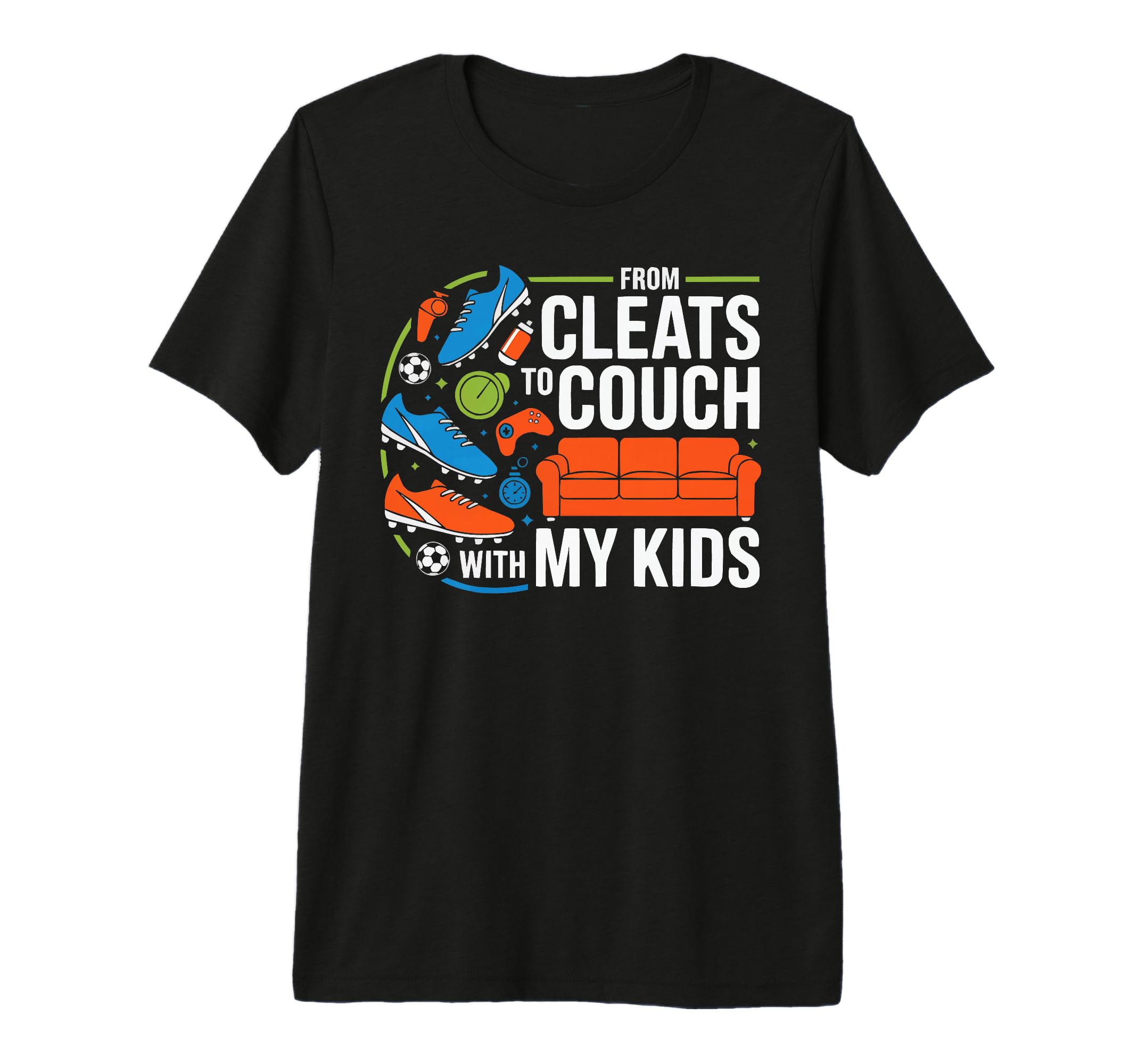 Soccer Player Soccer Dad Kick Sport T-Shirt - Aesthetic Graphic Men Women