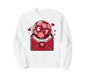 Valentine Soccer Game Love Sweatshirt - Custom Art Print for Adults