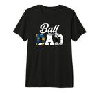 Mens Ball Dad Volleyball Soccer Dad T-Shirt - Trendy Graphic Unisex