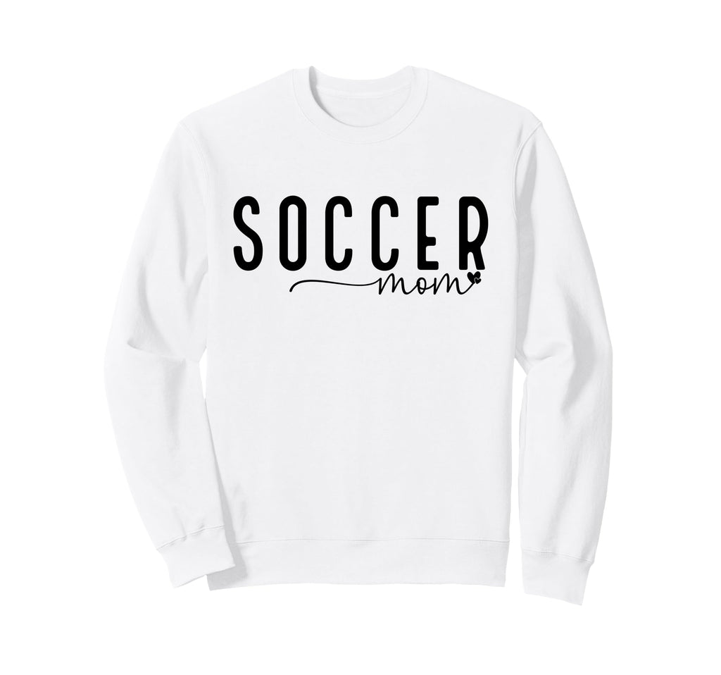 Soccer Mom Gifts Outfits Shop Sweatshirt - Minimalist Print for Adults