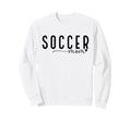 Soccer Mom Gifts Outfits Shop Sweatshirt - Minimalist Print for Adults