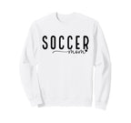Soccer Mom Gifts Outfits Shop Sweatshirt - Minimalist Print for Adults