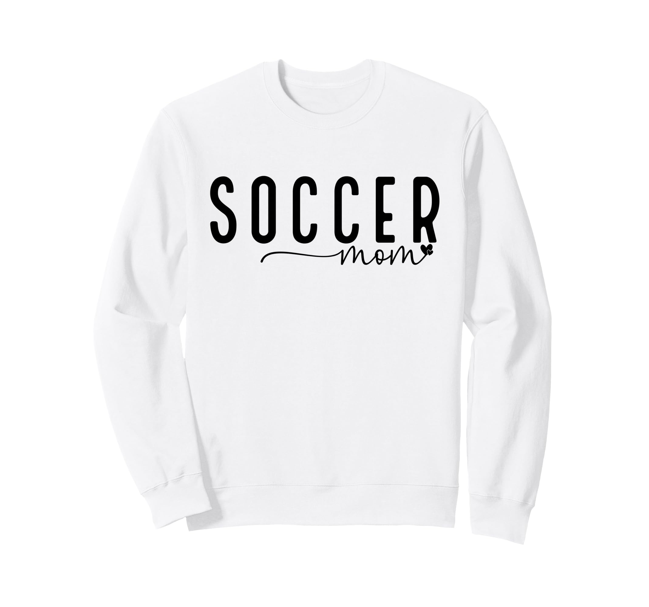 Soccer Mom Gifts Outfits Shop Sweatshirt - Minimalist Print for Adults