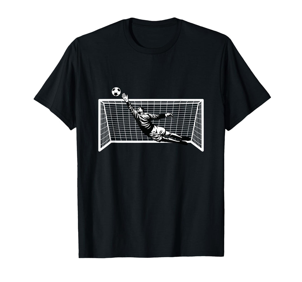 Goalkeeper Soccer Goalie T-Shirt - Custom Art Print for Adults