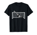 Goalkeeper Soccer Goalie T-Shirt - Custom Art Print for Adults