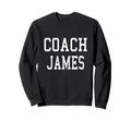 Coach James Custom Football Soccer Sweatshirt - Streetwear Style Unisex