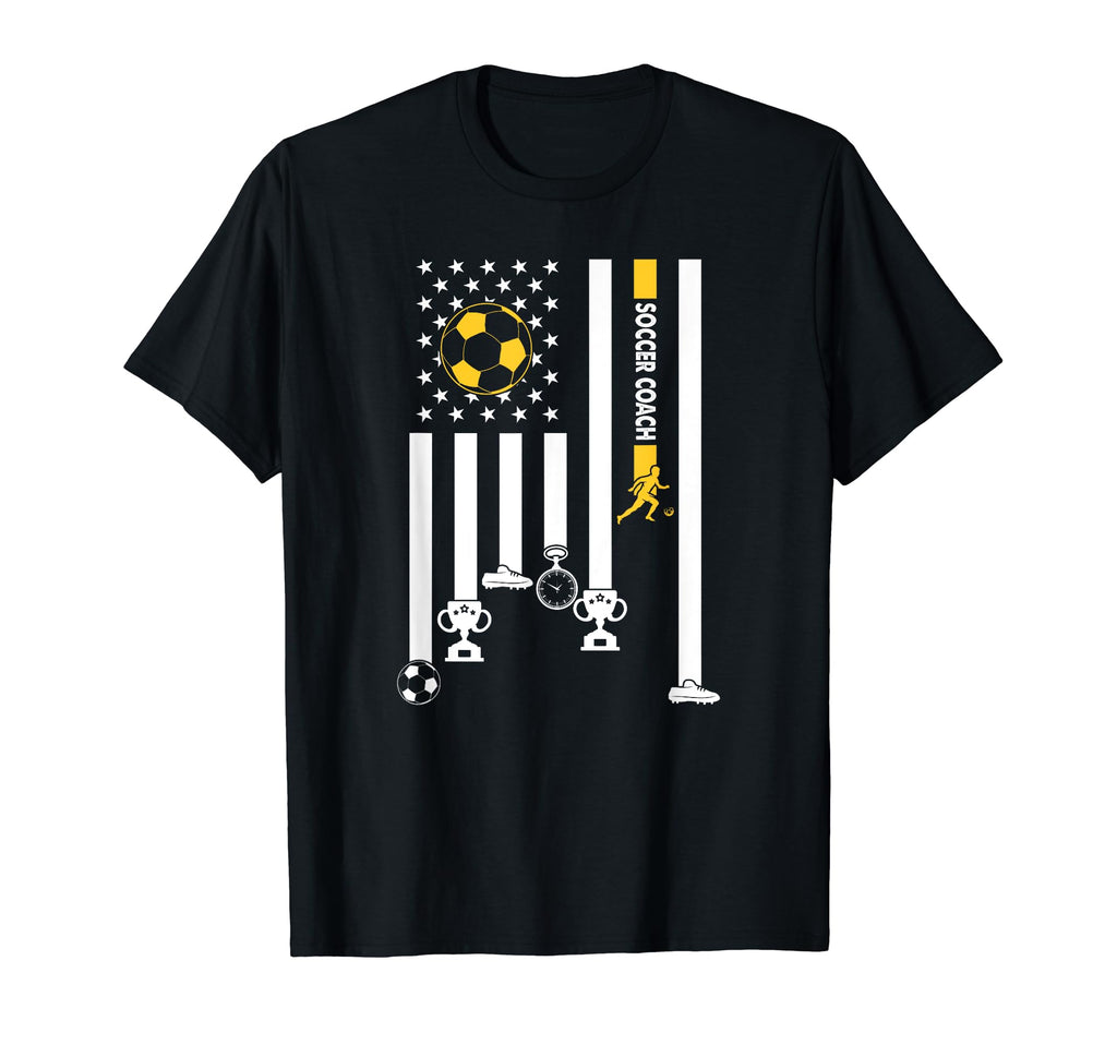 Soccer Coaching Training Trainer T-Shirt - Minimalist Print for Adults