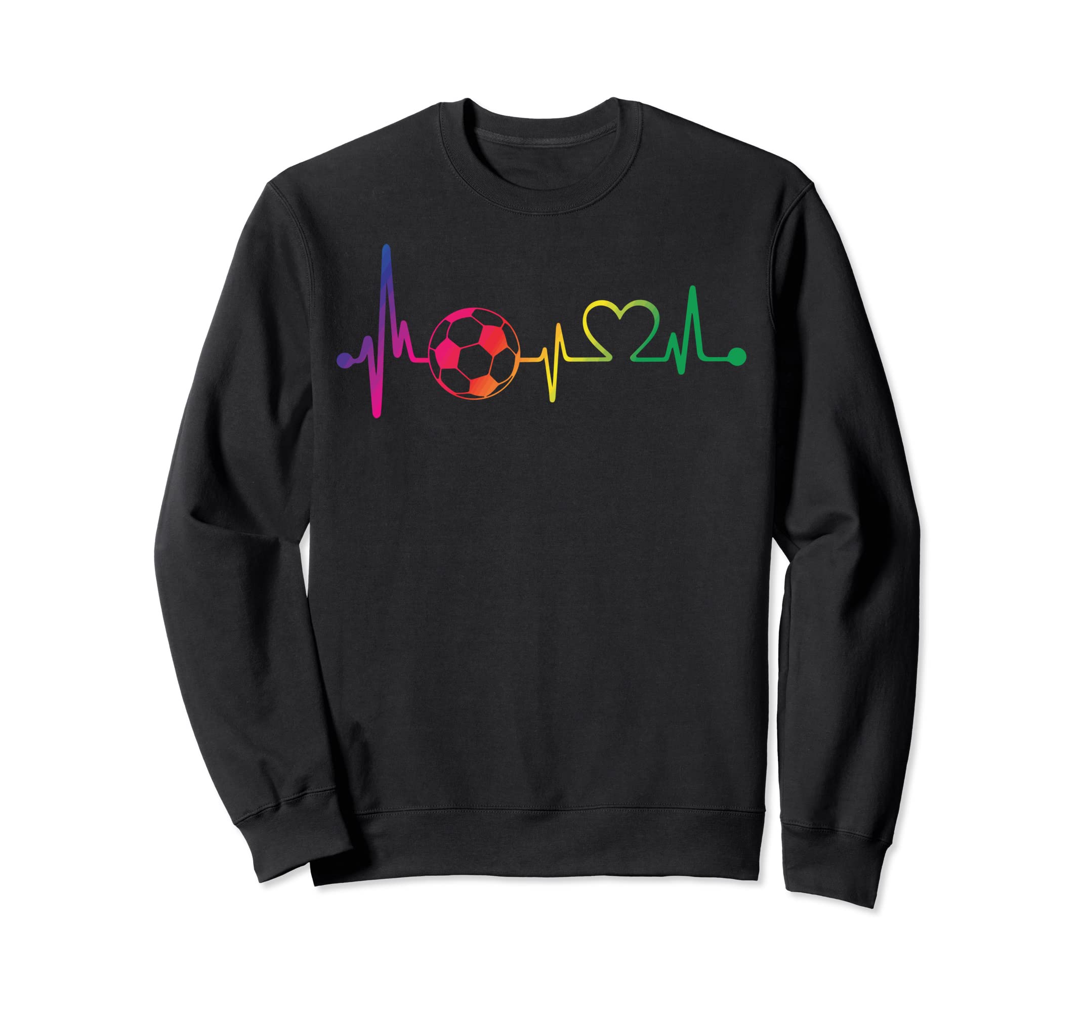 Heartbeat Soccer Fans Soccer Sweatshirt - Streetwear Style for Adults
