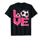Pixel Art 60S 70S Hippie Outfit Love T-Shirt - Graphic Print for Adults