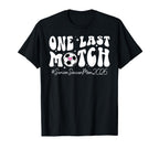 Groovy Soccer Senior Mom 2026 Soccer T-Shirt - Novelty Apparel Unisex