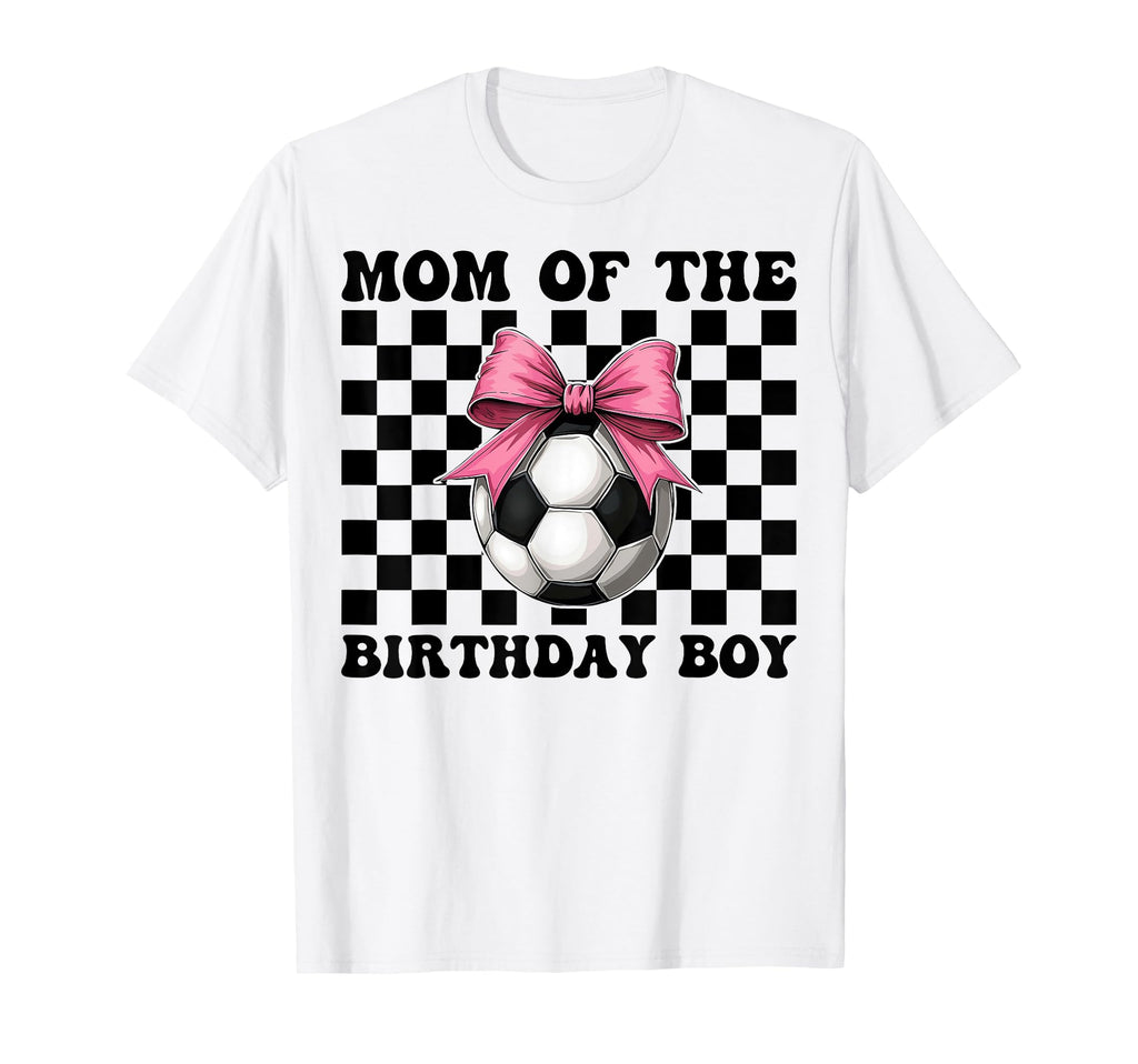 Soccer Mom Soccer Mama Coquette Bow T-Shirt - Trendy Graphic for Adults