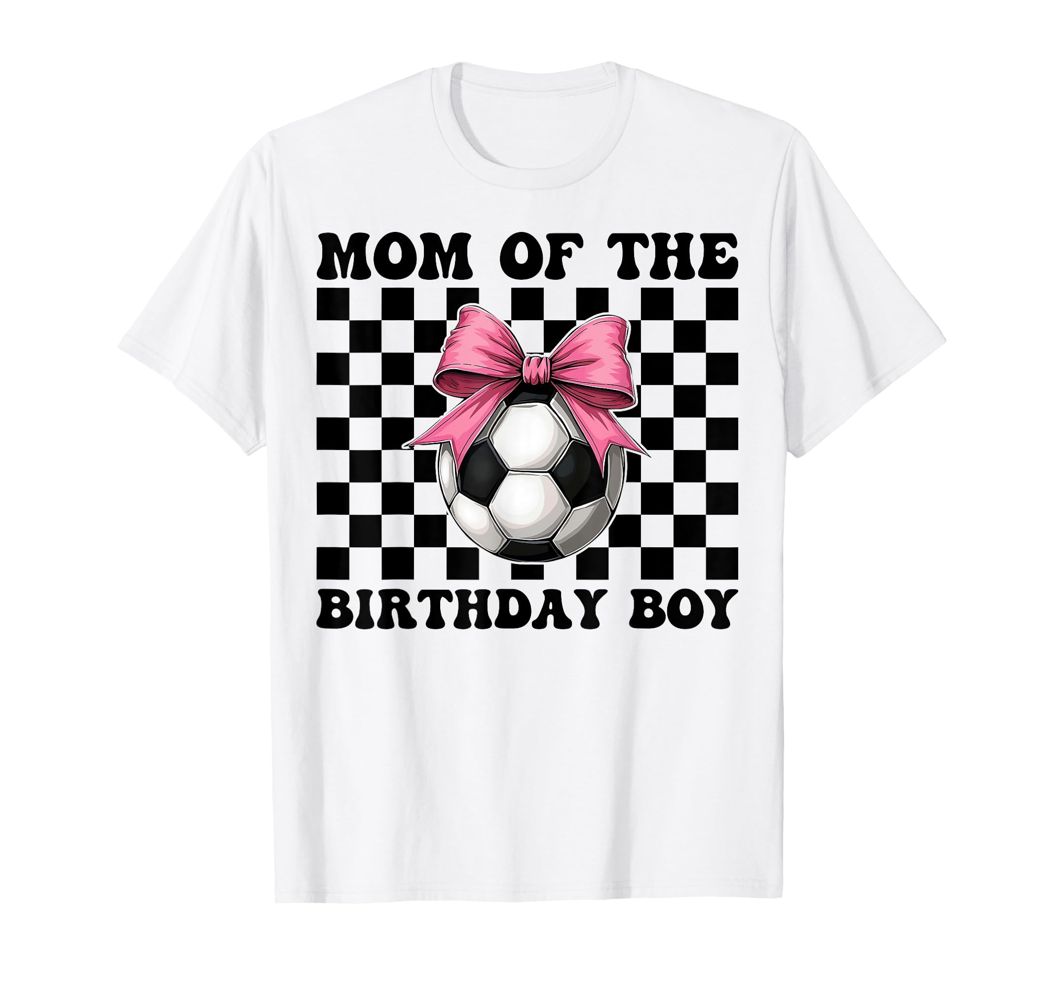 Soccer Mom Soccer Mama Coquette Bow T-Shirt - Trendy Graphic for Adults