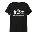 Soccermomlife Proud Game Day Tri Blend T-Shirt - Aesthetic Graphic Unisex