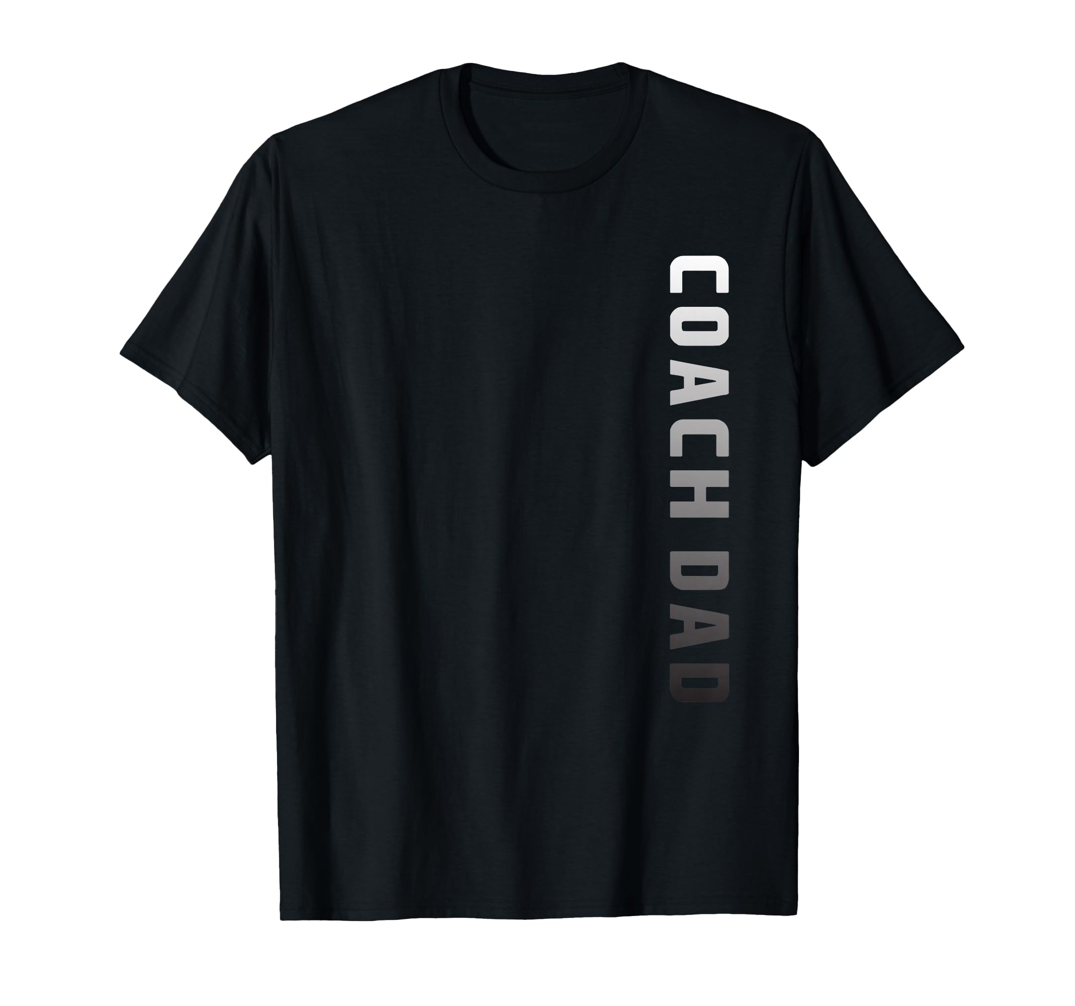 Coach Dad Soccer Football Basketball T-Shirt - Minimalist Print Unisex