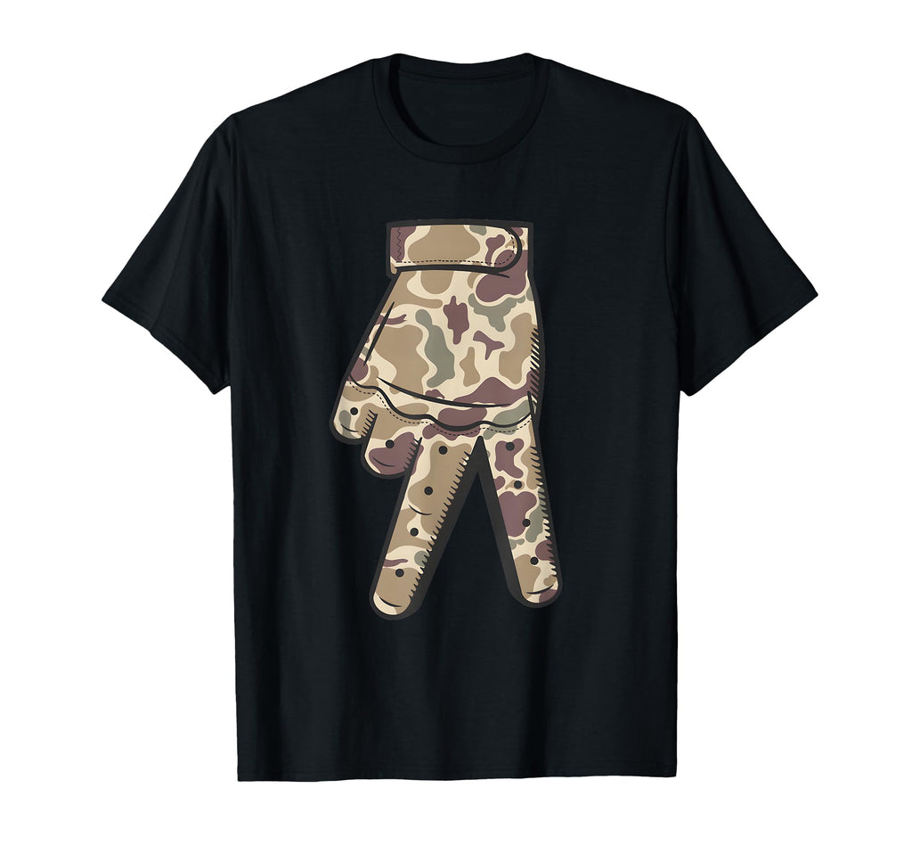Baseball Camo Baseball Glove Sports T-Shirt - Unique Graphic Men Women