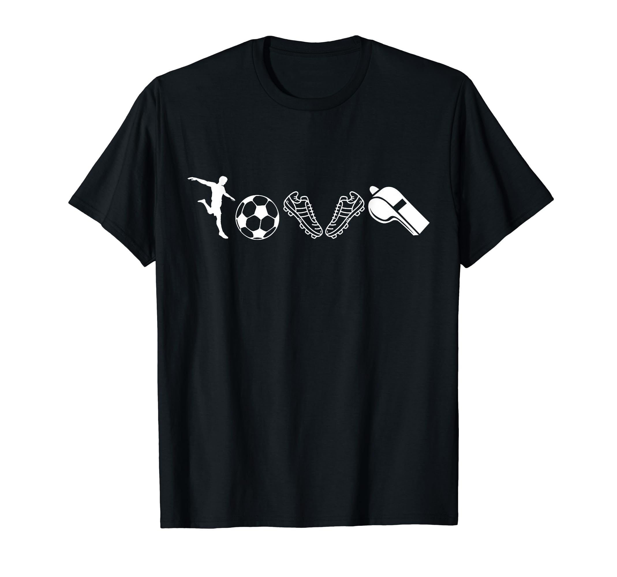 Love Soccer I Love Soccer Sport Player T-Shirt - Aesthetic Graphic Unisex