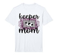 Mens Proud Soccer Goalkeeper Mom T-Shirt - Streetwear Style Men Women