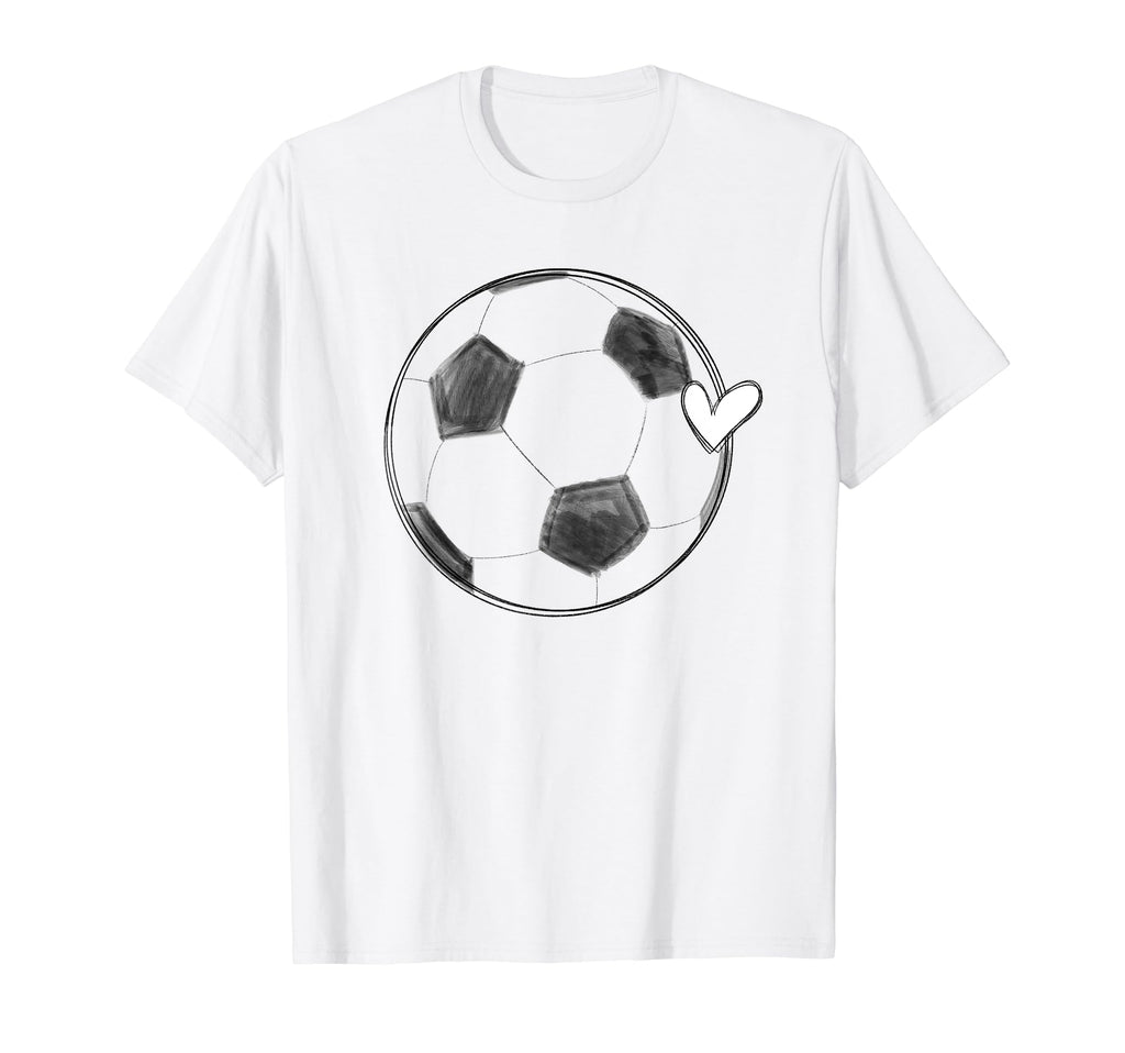Soccer Love T-Shirt - Unique Graphic Men Women