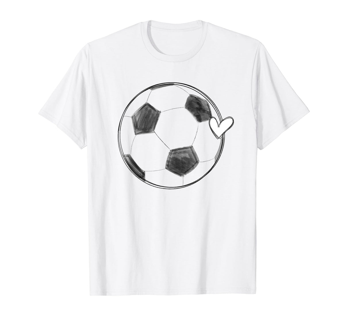Soccer Love T-Shirt - Unique Graphic Men Women