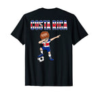 Dabbing Soccer Costa Rica Soccer Fans T-Shirt - Custom Art Print Men Women