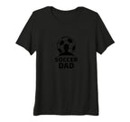 Soccer Dad Silhouette Proud T-Shirt - Casual Everyday Wear Men Women