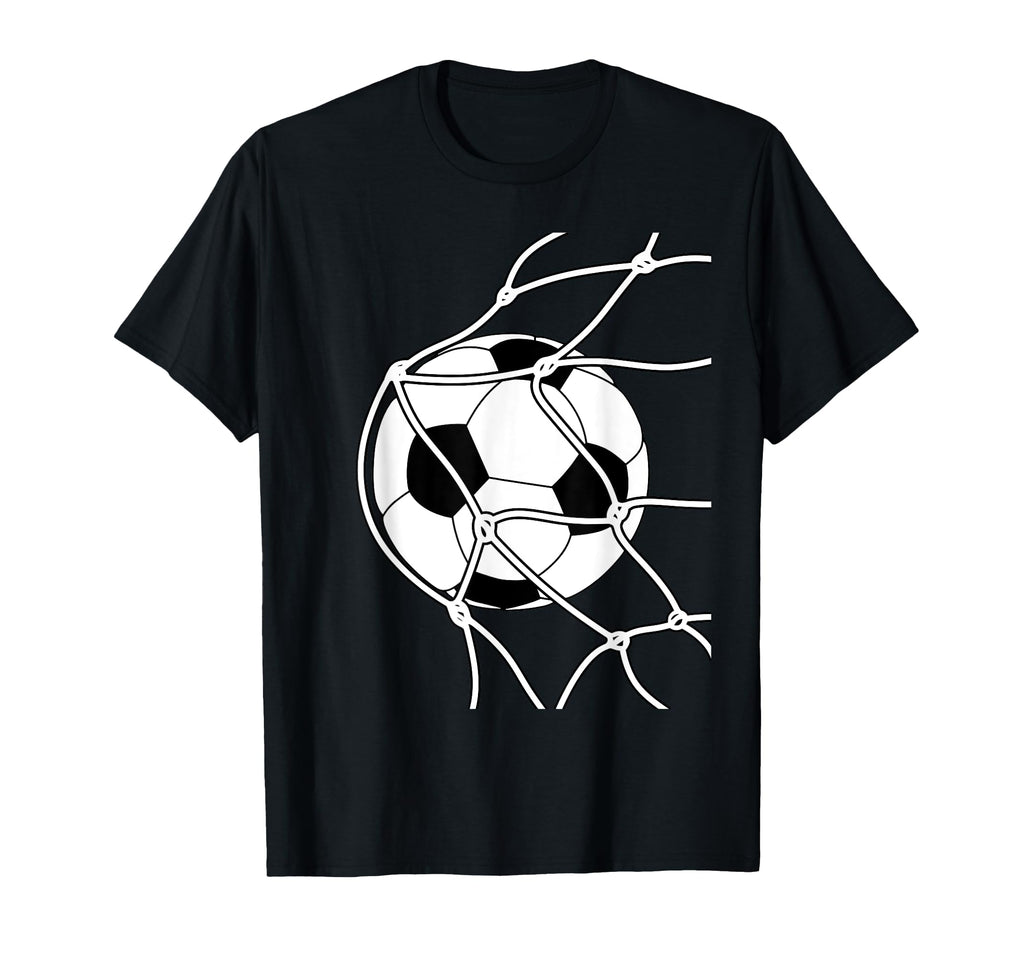 Soccer Ball Goal Funny Player Sports T-Shirt - Graphic Print for Adults