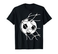 Soccer Ball Goal Funny Player Sports T-Shirt - Graphic Print for Adults