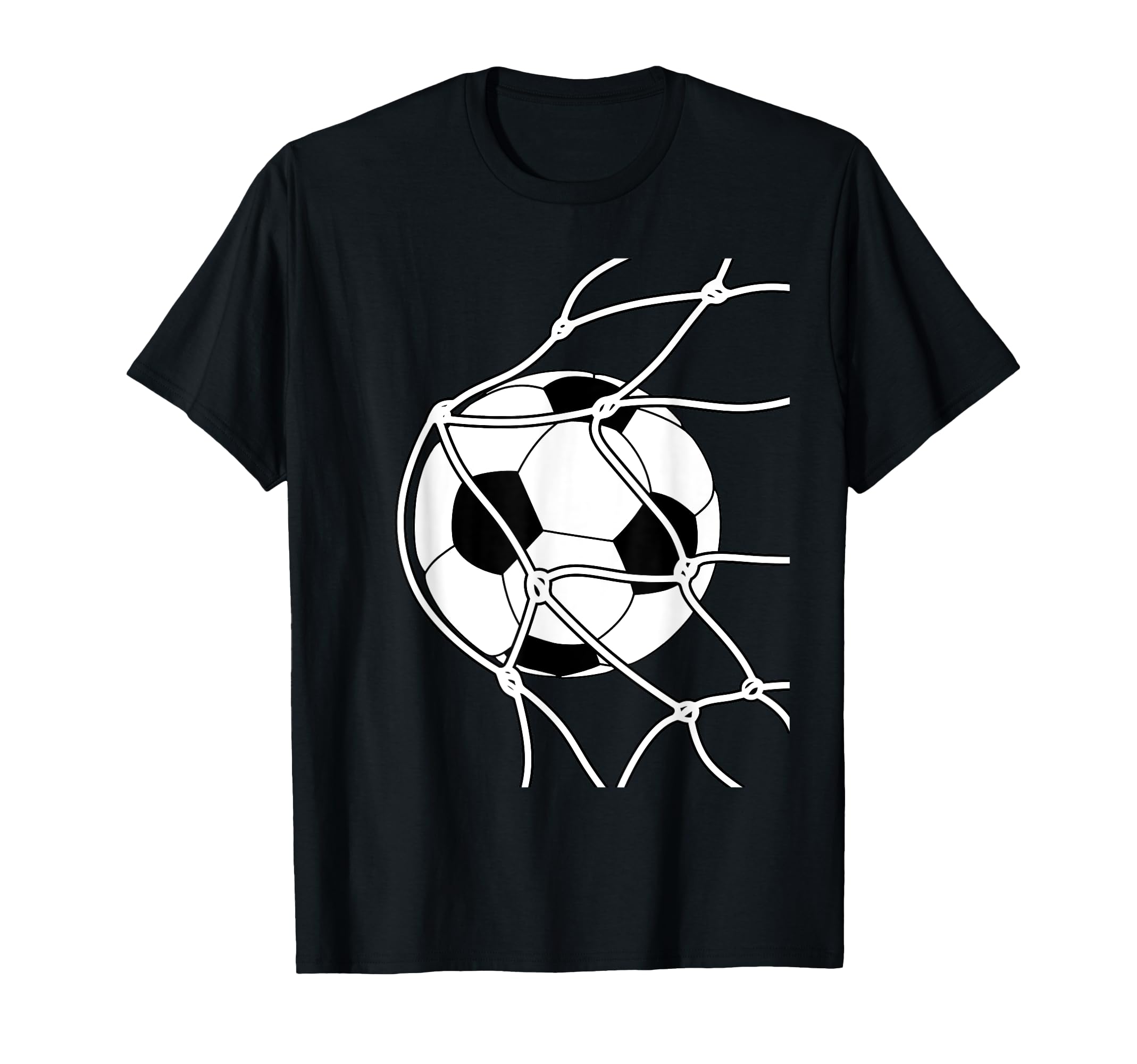 Soccer Ball Goal Funny Player Sports T-Shirt - Graphic Print for Adults
