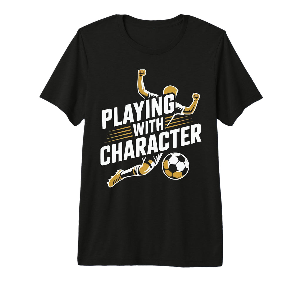 Christian Soccer Player Religious Bible T-Shirt - Custom Art Print Unisex