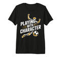 Christian Soccer Player Religious Bible T-Shirt - Custom Art Print Unisex